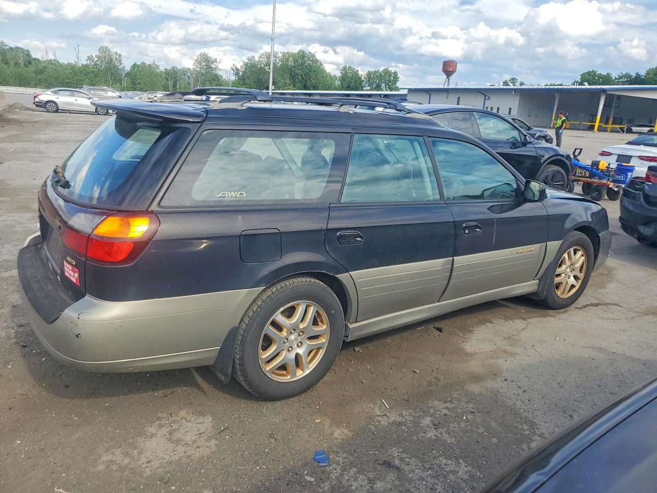 2001 Subaru Legacy Outback Limited Two Tone vin: 4S3BH686817672751