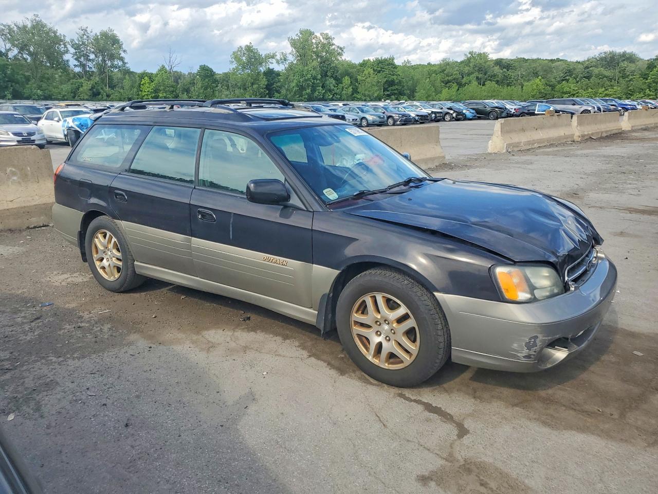 2001 Subaru Legacy Outback Limited Two Tone vin: 4S3BH686817672751