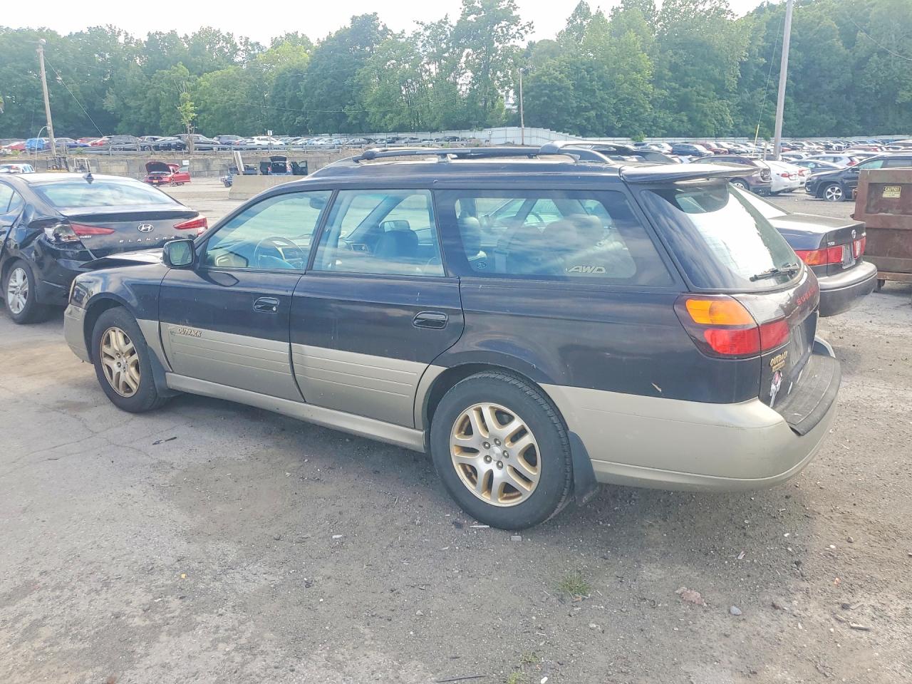 2001 Subaru Legacy Outback Limited Two Tone vin: 4S3BH686817672751