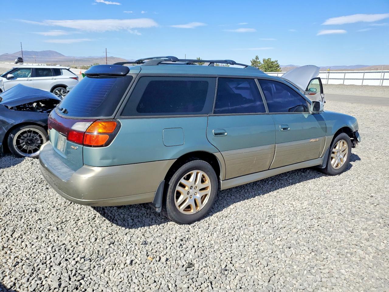 2003 Subaru Legacy Outback Limited Зеленый vin: 4S3BH686836601834