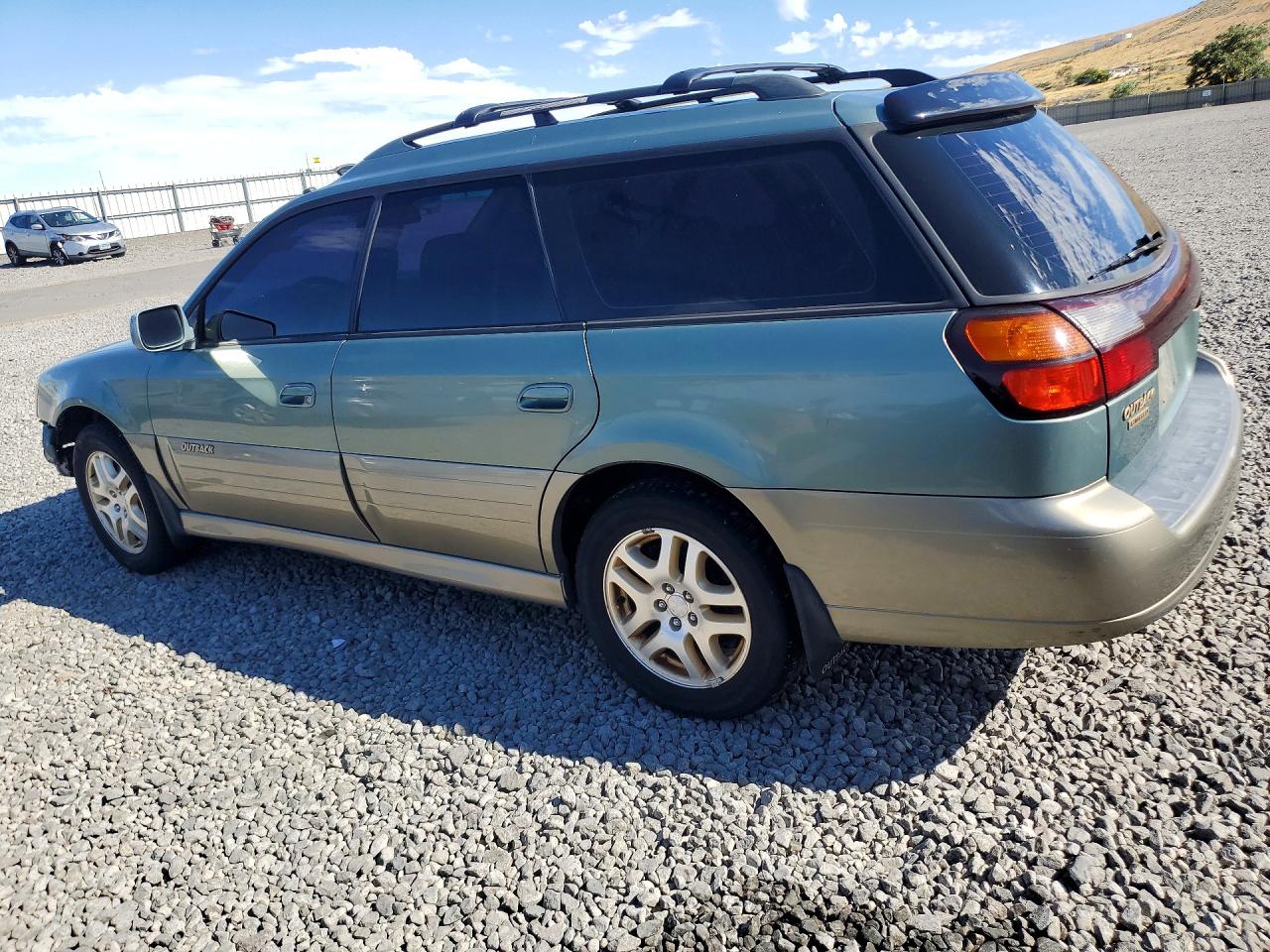 2003 Subaru Legacy Outback Limited Зеленый vin: 4S3BH686836601834