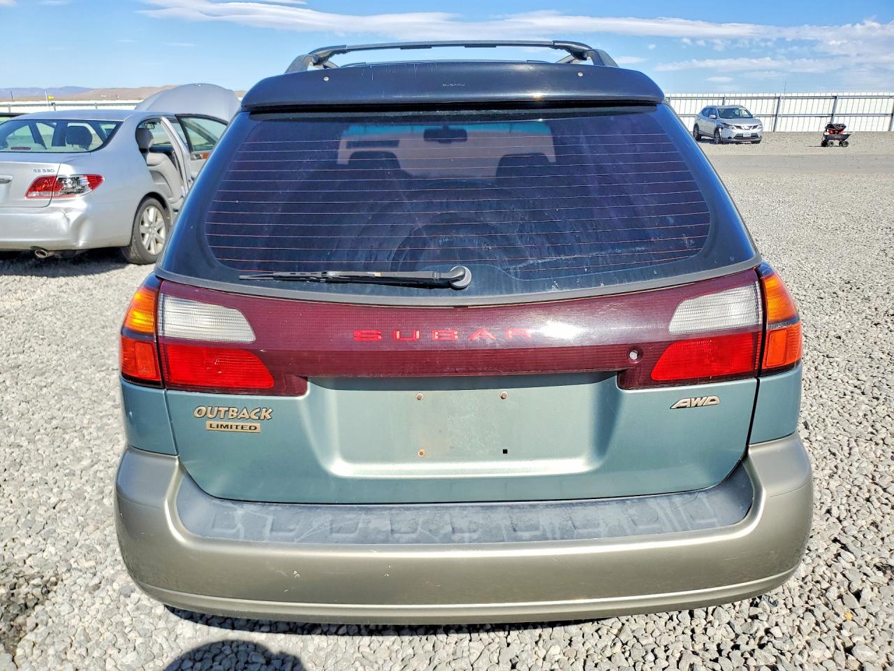 2003 Subaru Legacy Outback Limited Зеленый vin: 4S3BH686836601834
