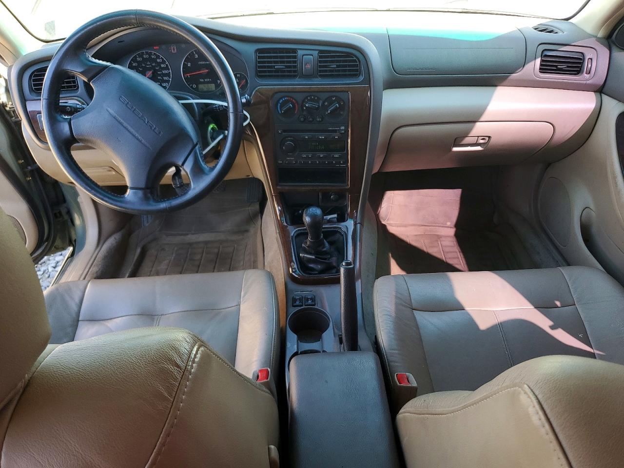 2003 Subaru Legacy Outback Limited Зеленый vin: 4S3BH686836601834