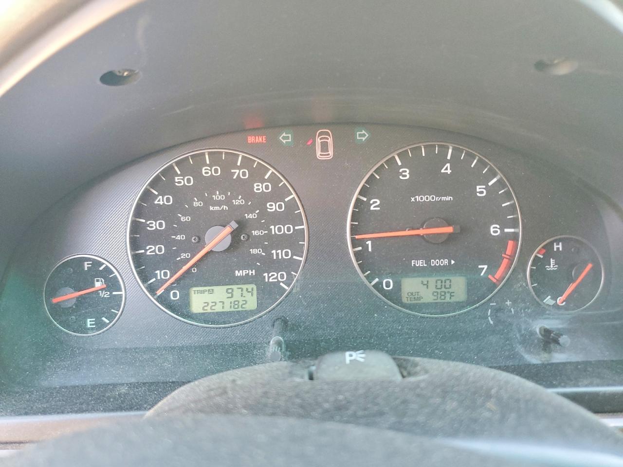 2003 Subaru Legacy Outback Limited Зеленый vin: 4S3BH686836601834
