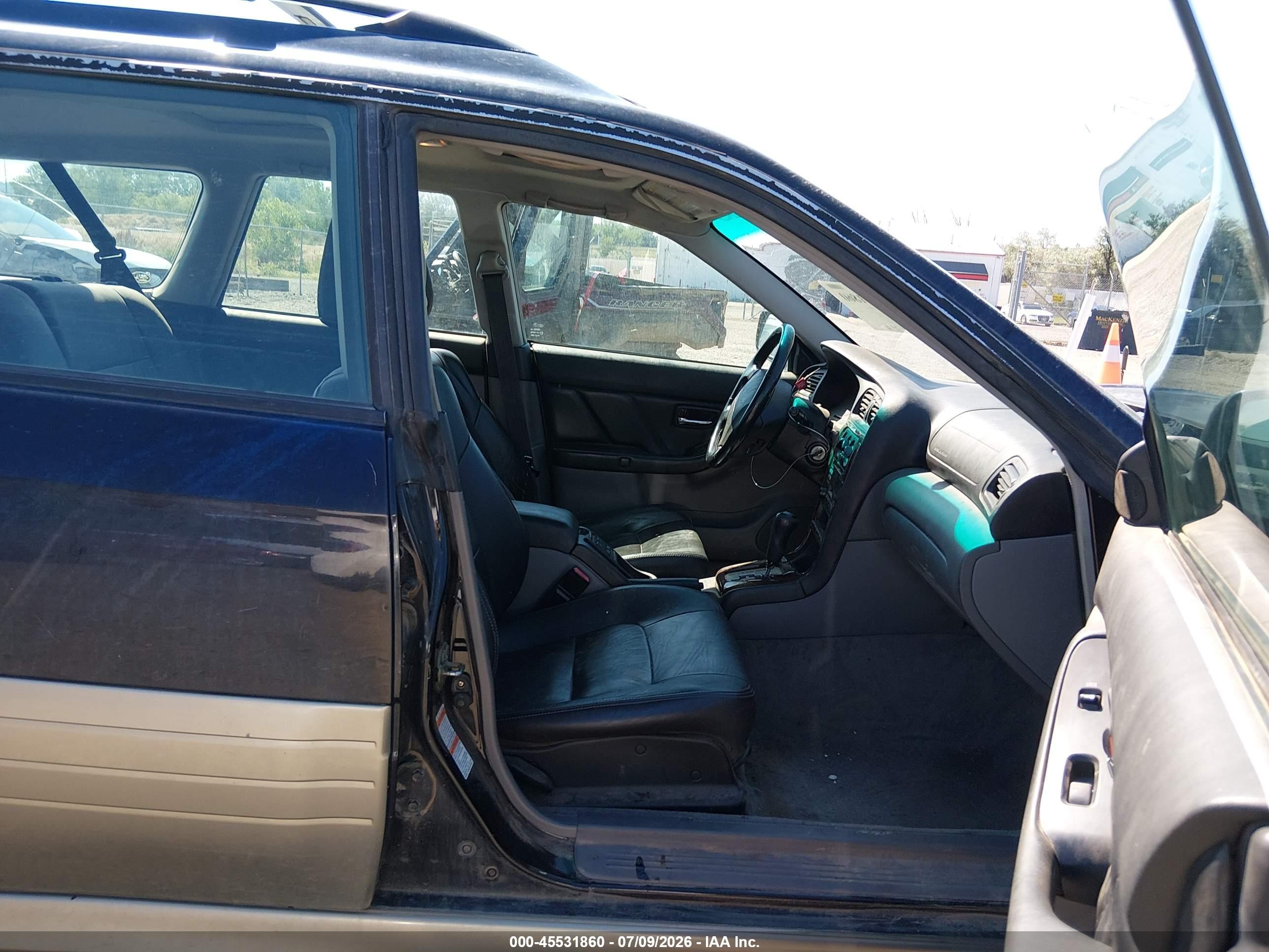 2001 Subaru Outback Limited Серый vin: 4S3BH686917679112
