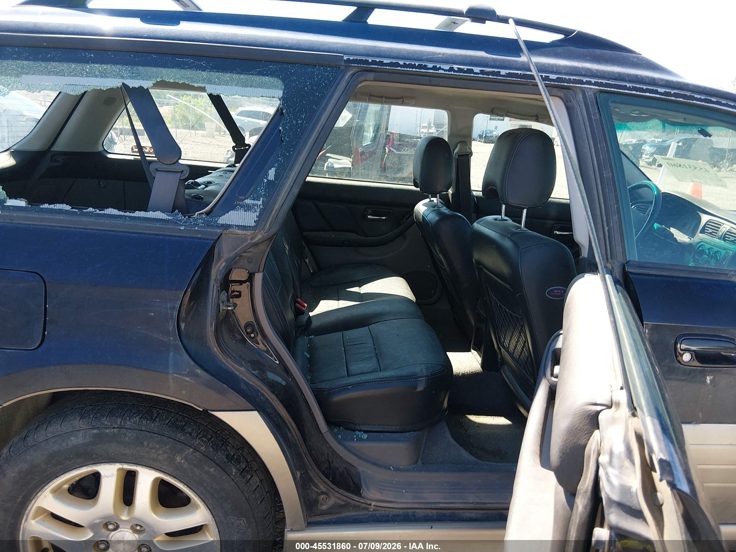 2001 Subaru Outback Limited Серый vin: 4S3BH686917679112