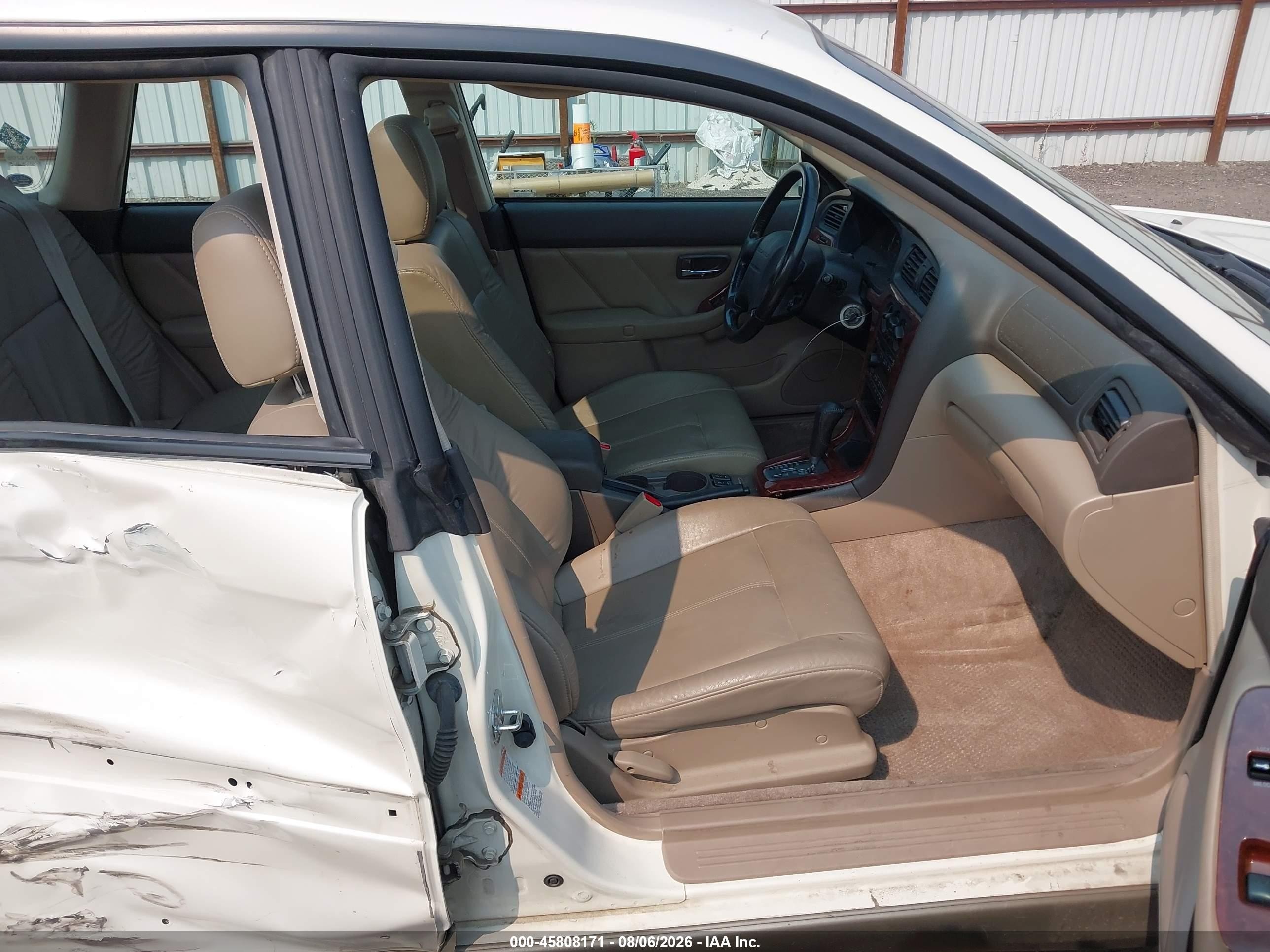 2004 Subaru Outback Limited White vin: 4S3BH686947623286