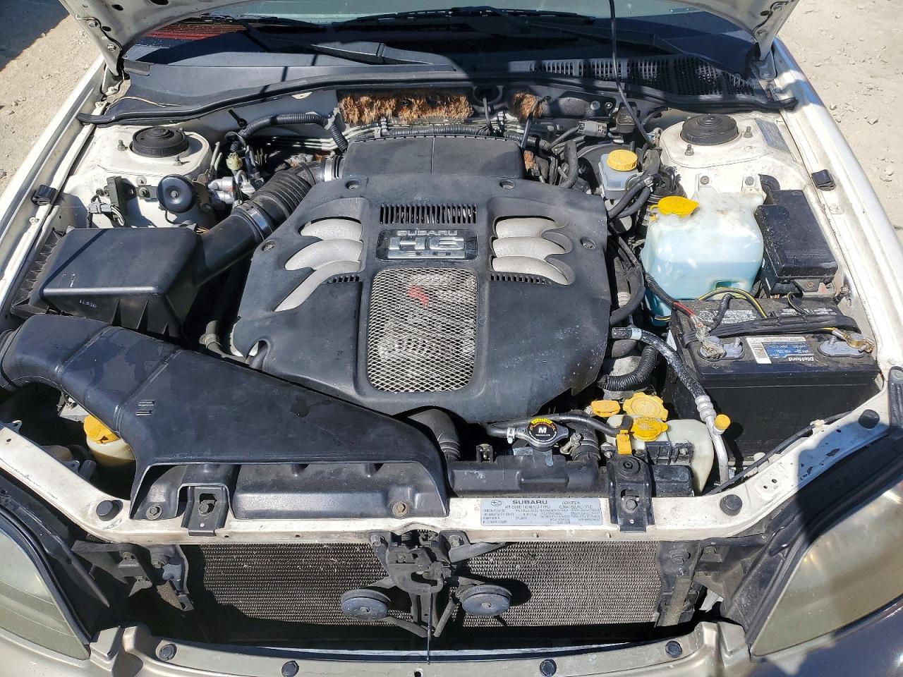 2001 Subaru Legacy Outback H6 3.0 Ll Bean White vin: 4S3BH806017668622