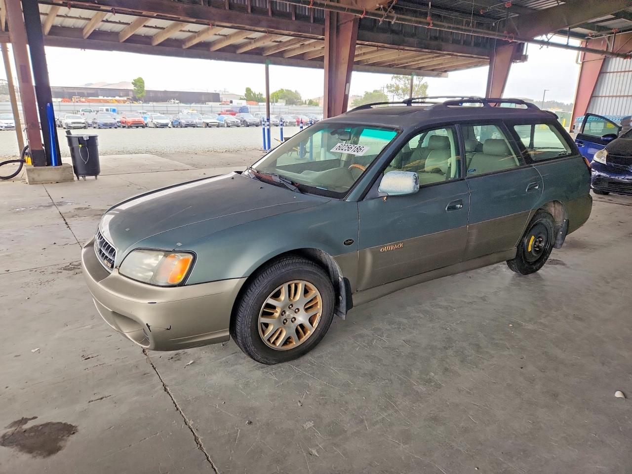2003 Subaru Outback 3.0r Ll Bean Green vin: 4S3BH806037620847