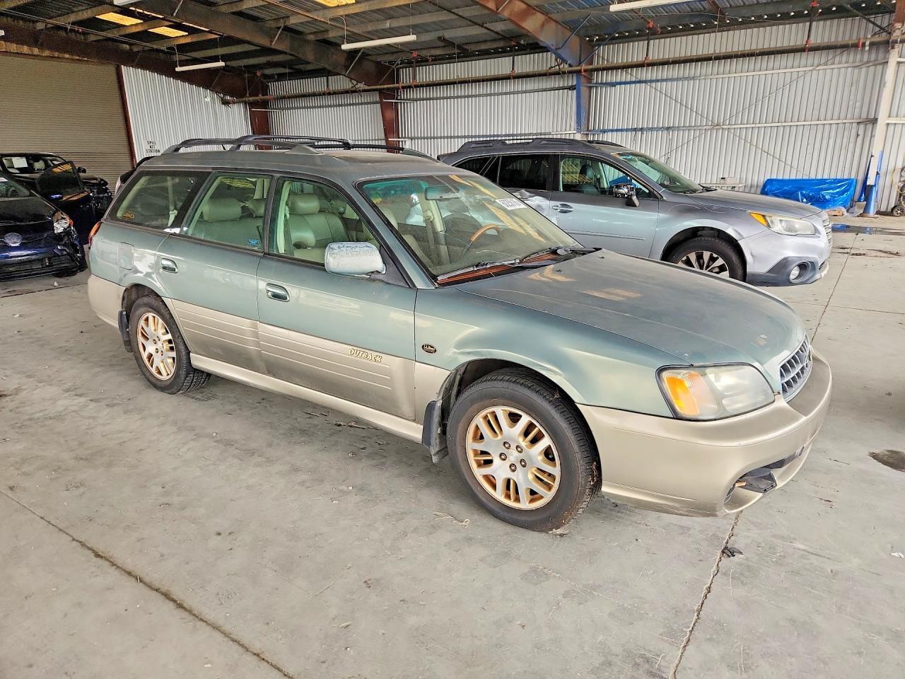 2003 Subaru Outback 3.0r Ll Bean Green vin: 4S3BH806037620847