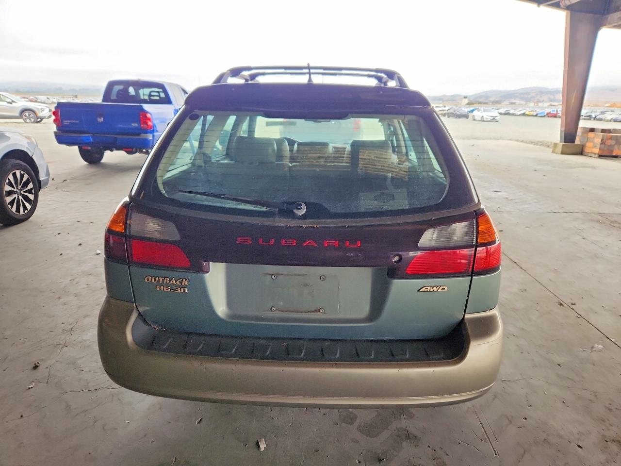 2003 Subaru Outback 3.0r Ll Bean Green vin: 4S3BH806037620847