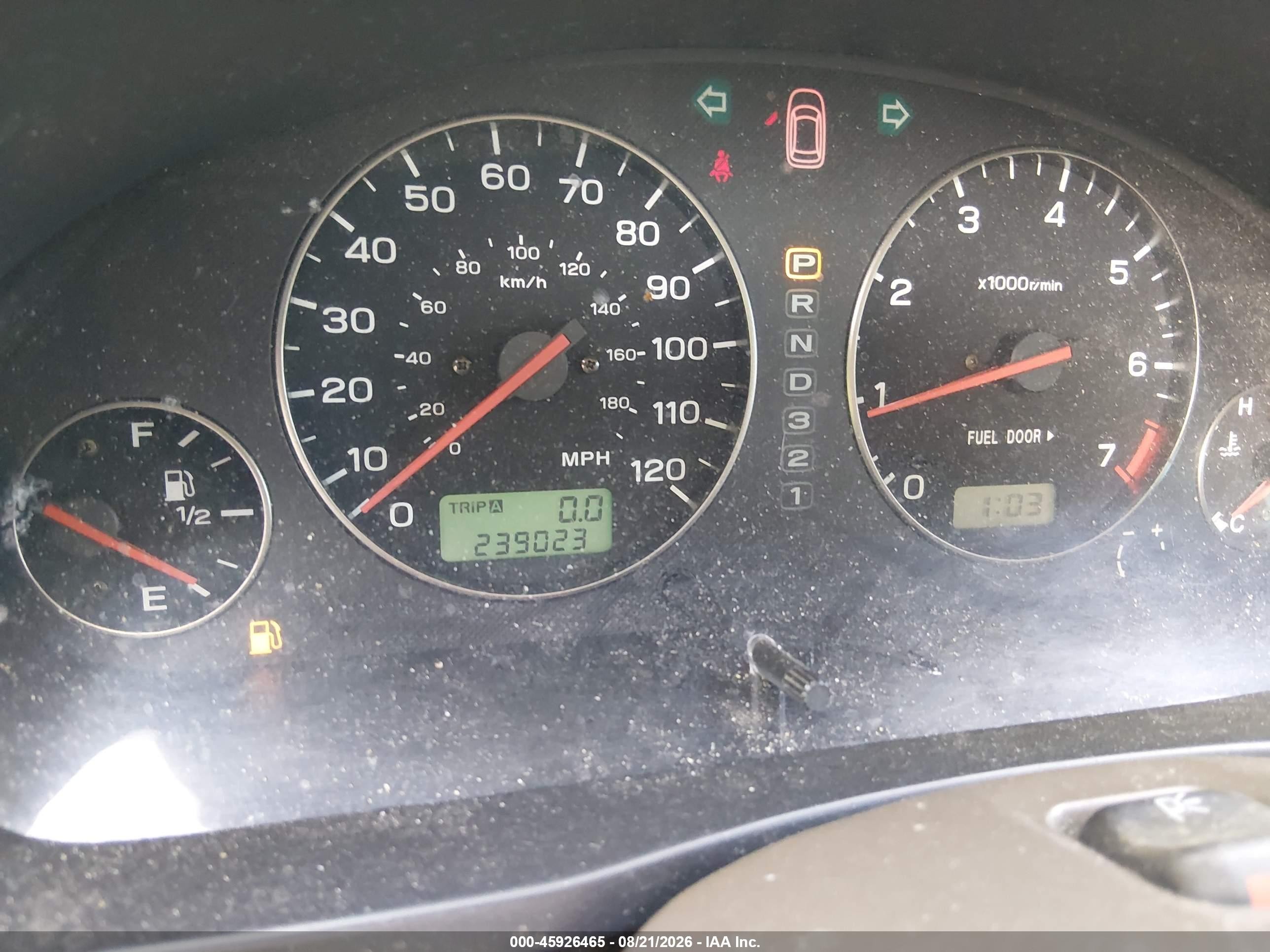 2004 Subaru Outback H6-3.0 L.l. Bean Edition Green vin: 4S3BH806047619926