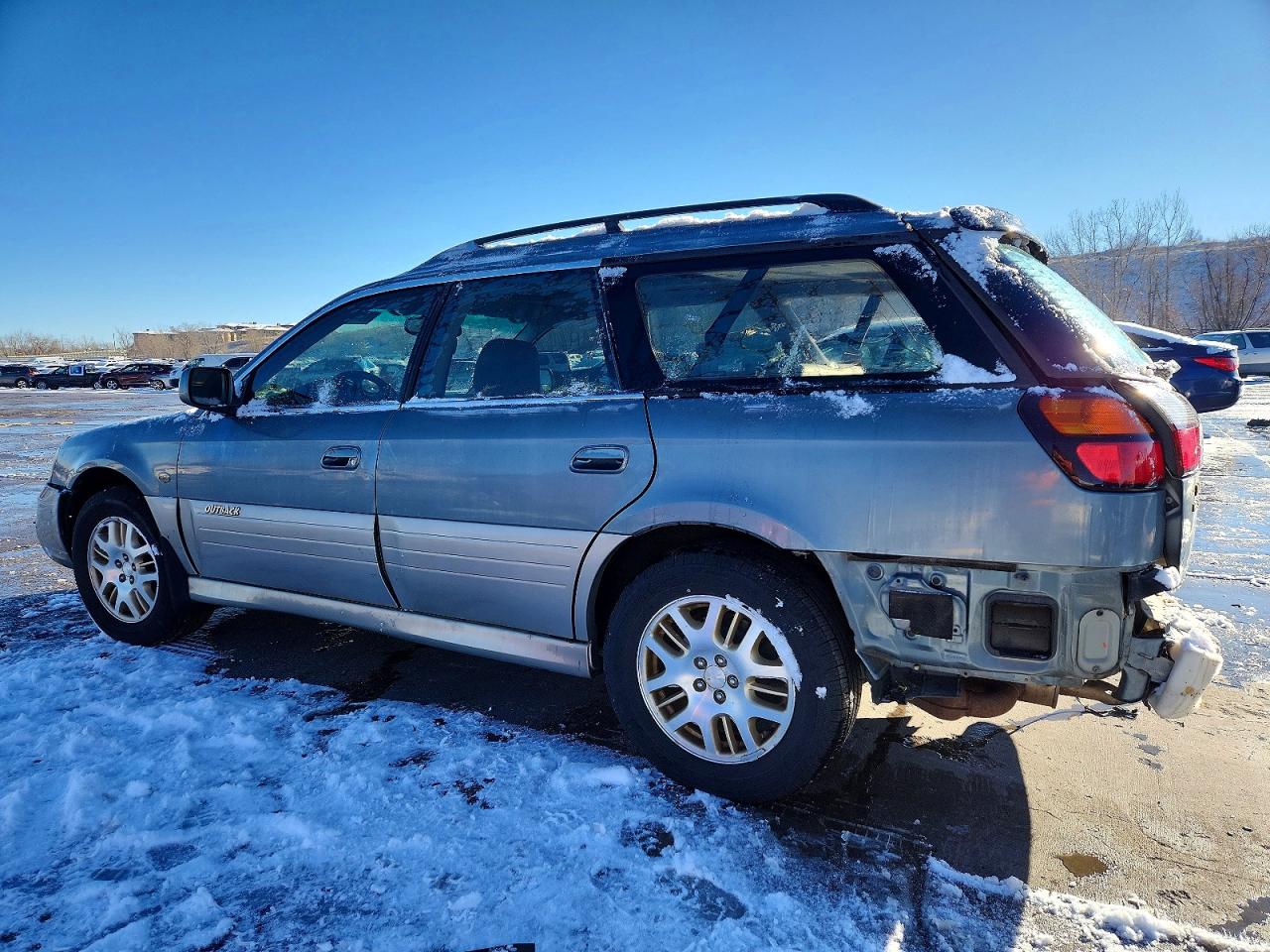 2001 Subaru Legacy Outback H6 3.0 Ll Bean Green vin: 4S3BH806117678687