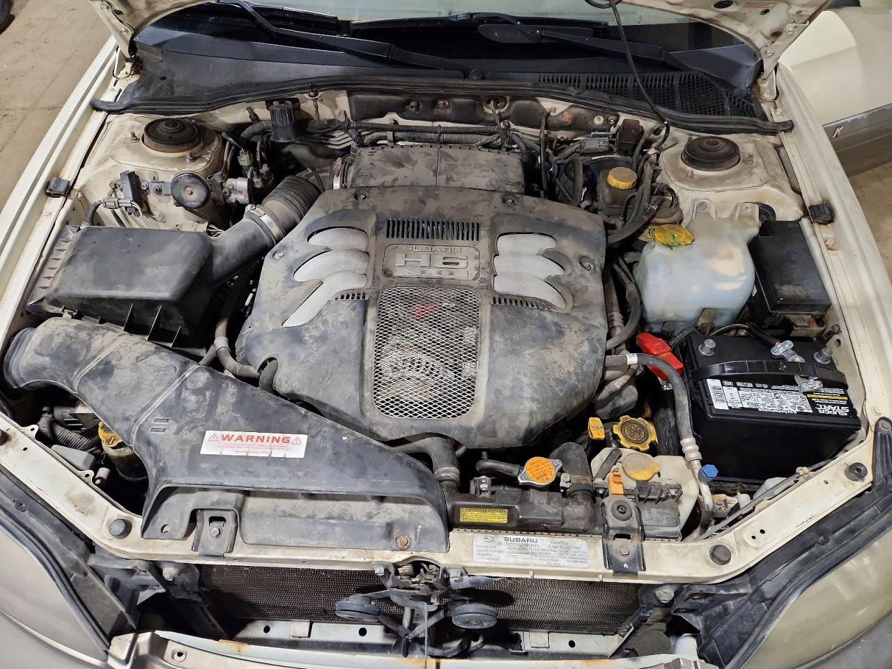 2002 Subaru Legacy Outback H6 3.0 Ll Bean White vin: 4S3BH806127624730