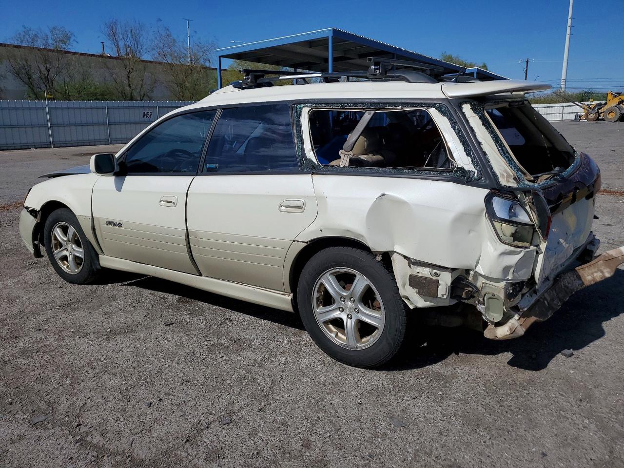 2004 Subaru Legacy Outback H6 3.0 Ll Bean White vin: 4S3BH806147602813
