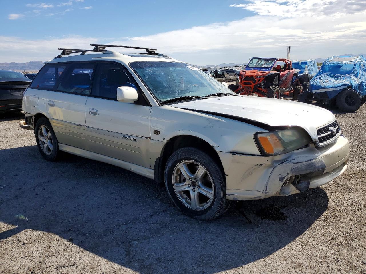 2004 Subaru Legacy Outback H6 3.0 Ll Bean White vin: 4S3BH806147602813