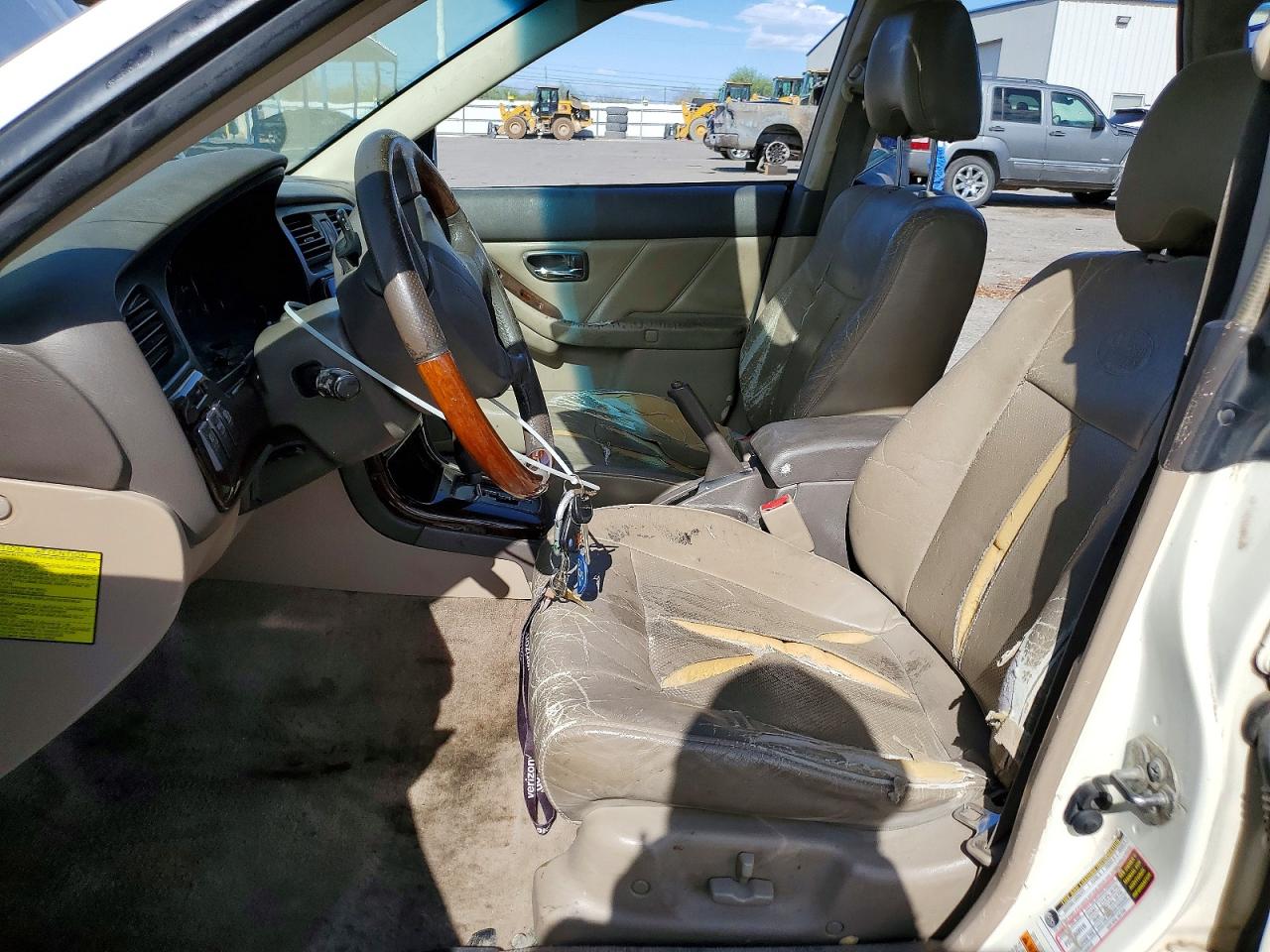 2004 Subaru Legacy Outback H6 3.0 Ll Bean White vin: 4S3BH806147602813