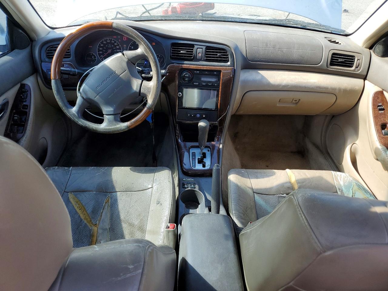 2004 Subaru Legacy Outback H6 3.0 Ll Bean White vin: 4S3BH806147602813