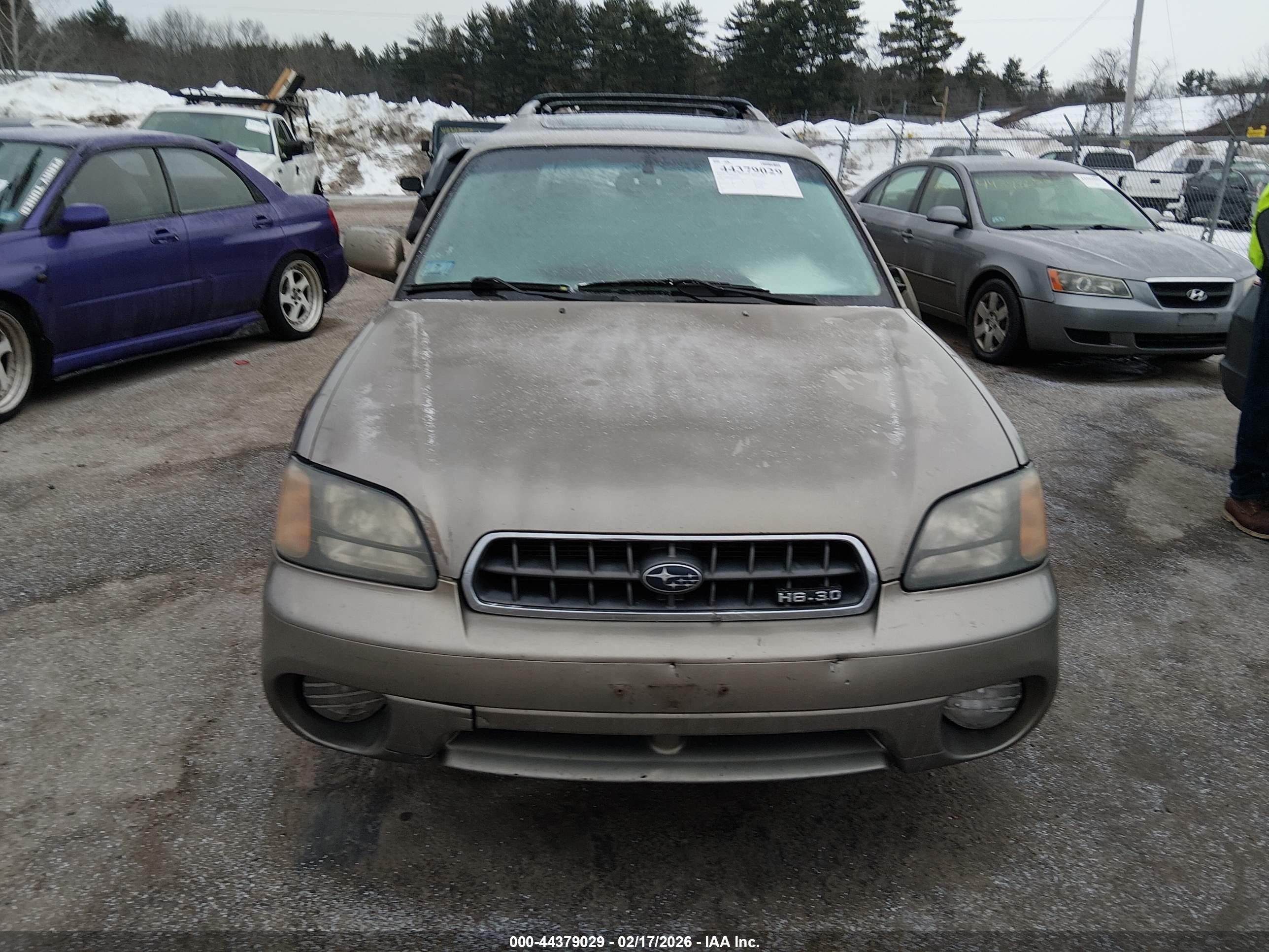 2004 Subaru Outback H6-3.0 L.l. Bean Edition Бежевый vin: 4S3BH806147632314