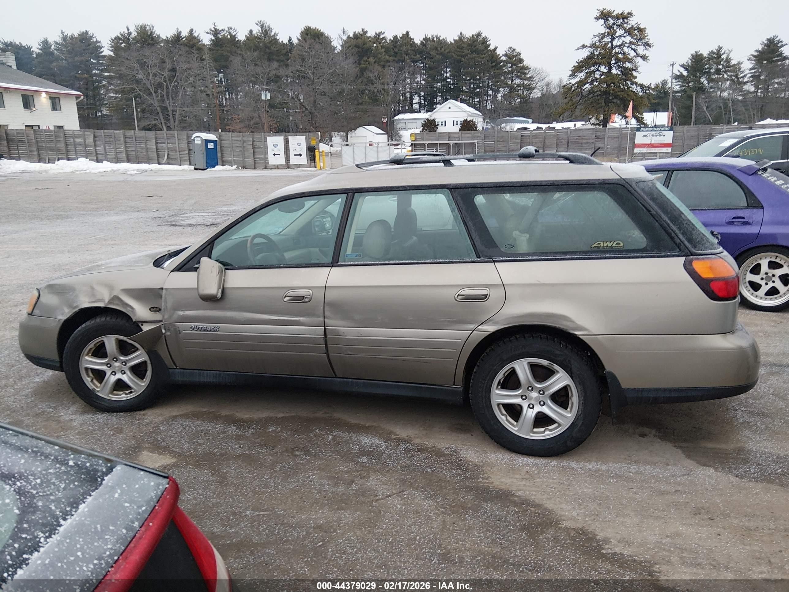 2004 Subaru Outback H6-3.0 L.l. Bean Edition Бежевый vin: 4S3BH806147632314