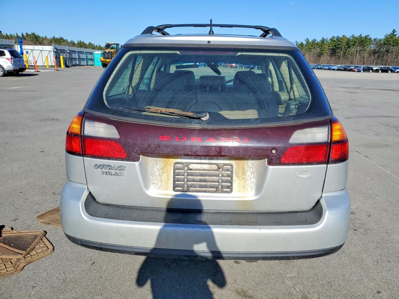 2004 Subaru Legacy Outback H6 3.0 Ll Bean Silver vin: 4S3BH806247634511