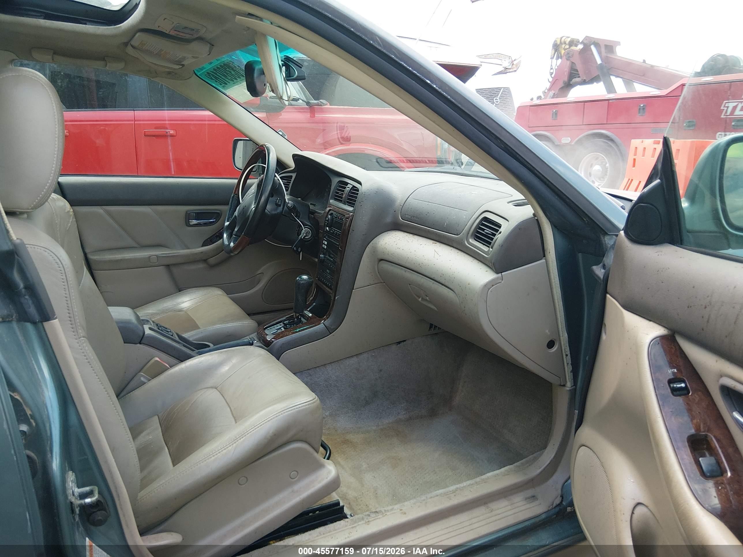 2001 Subaru Outback H6-3.0 Gray vin: 4S3BH806317664662