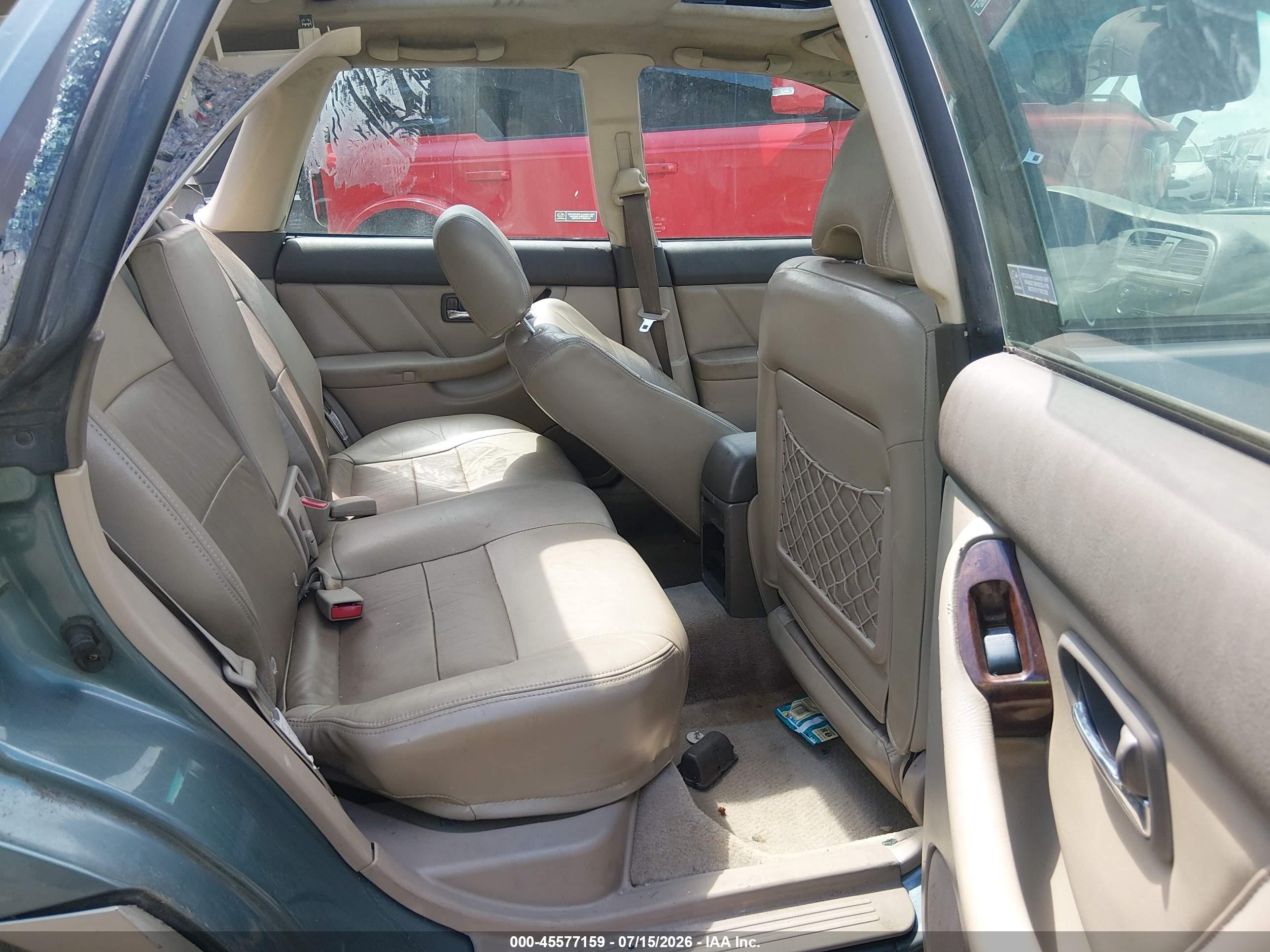 2001 Subaru Outback H6-3.0 Gray vin: 4S3BH806317664662