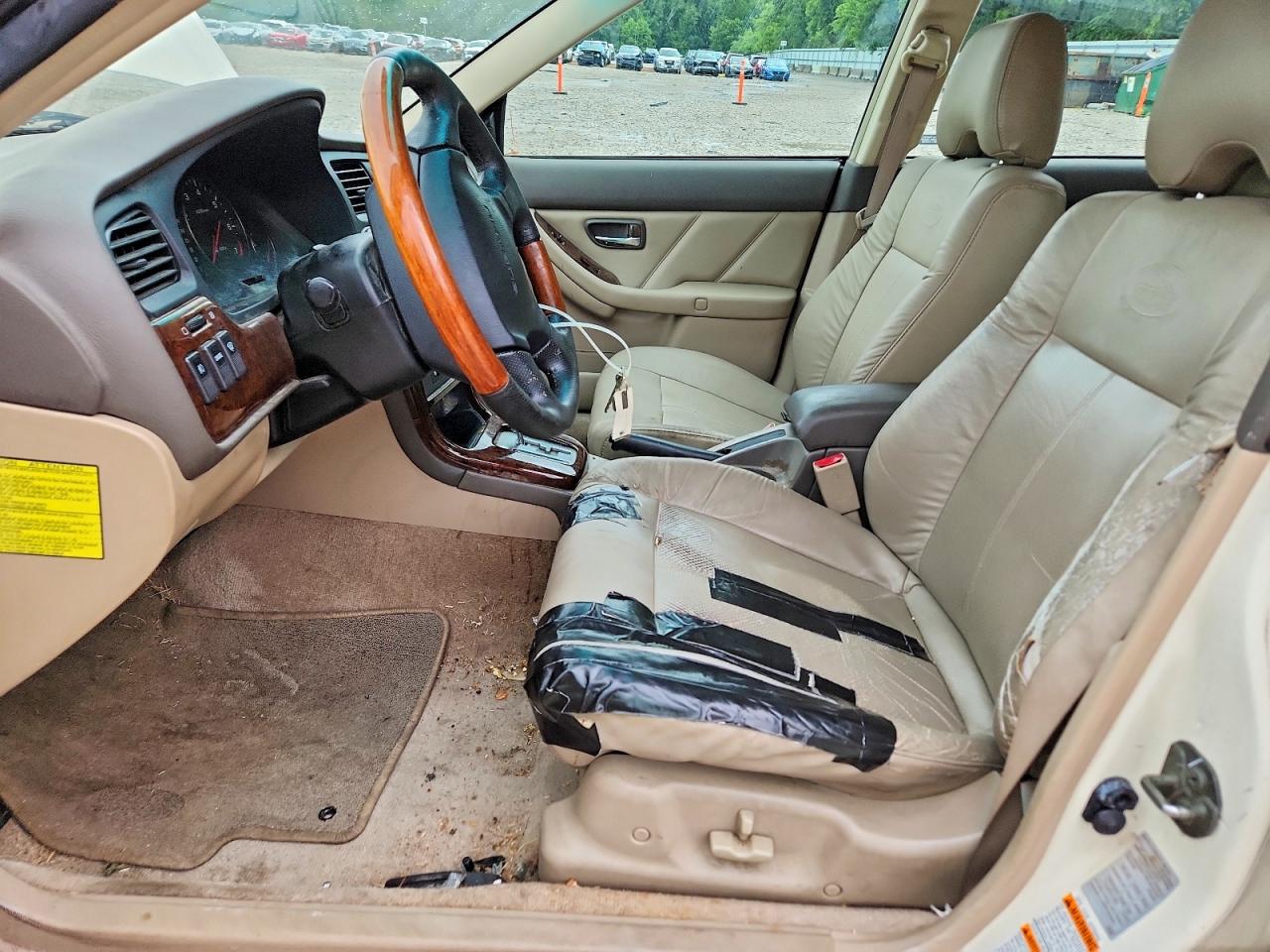 2003 Subaru Legacy Outback H6 3.0 Ll Bean Cream vin: 4S3BH806337627517
