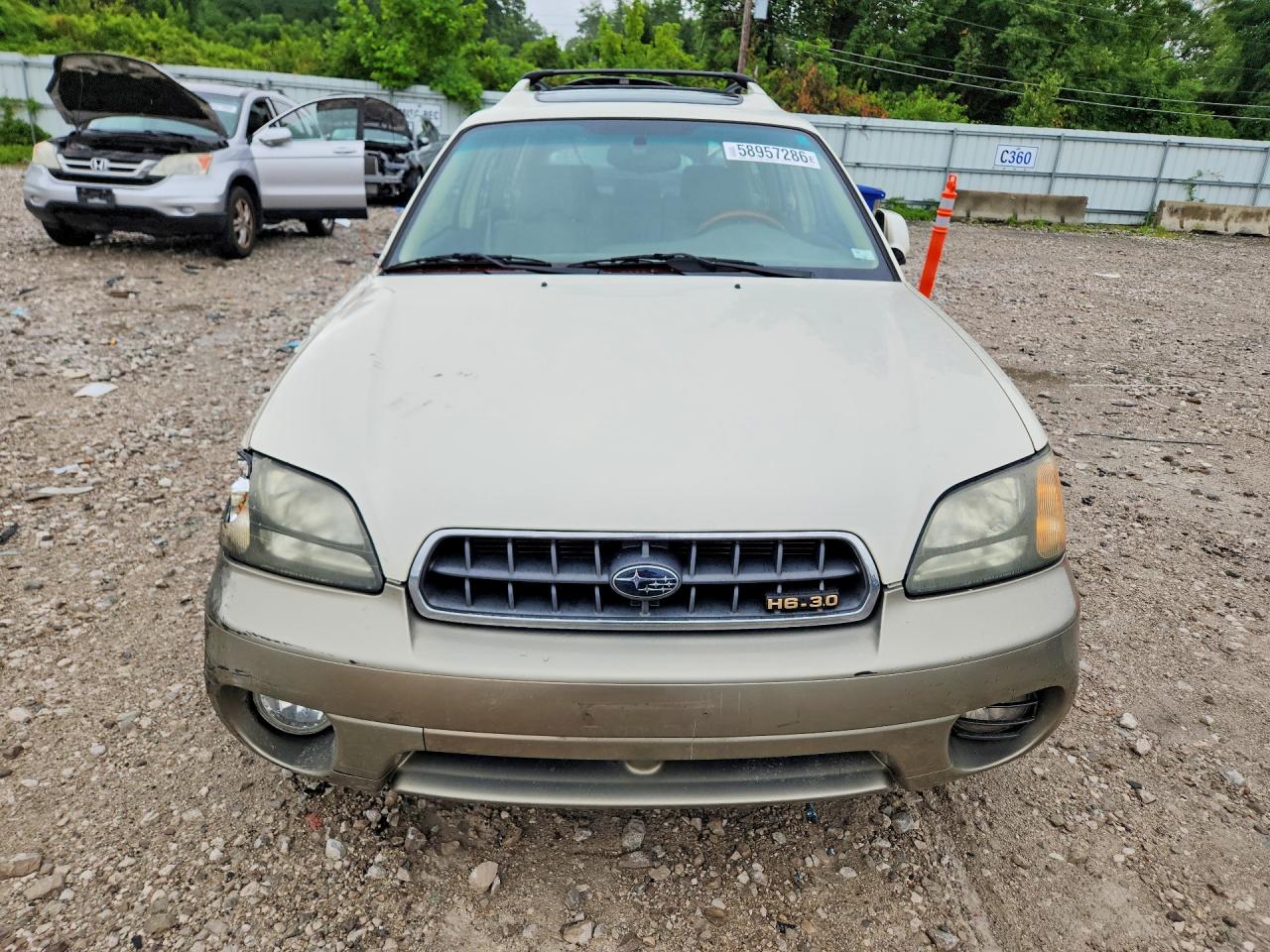 2003 Subaru Legacy Outback H6 3.0 Ll Bean Cream vin: 4S3BH806337627517