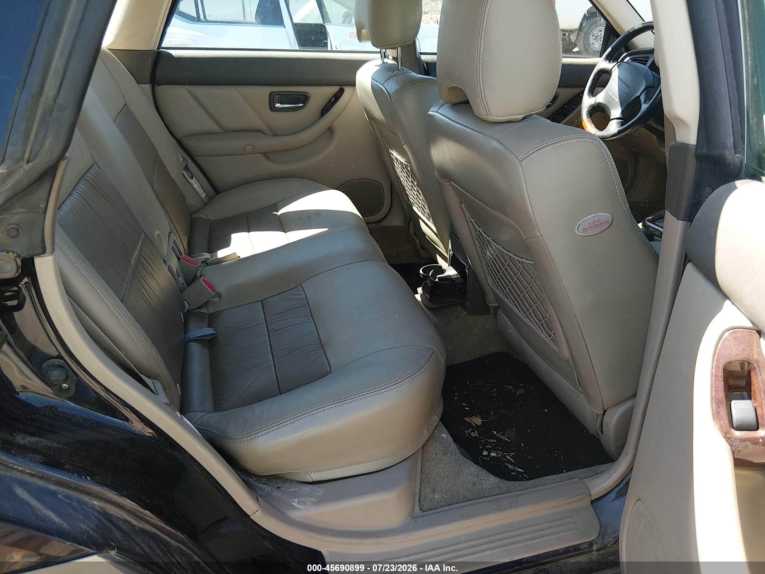 2001 Subaru Outback H6-3.0 Blue vin: 4S3BH806417651936