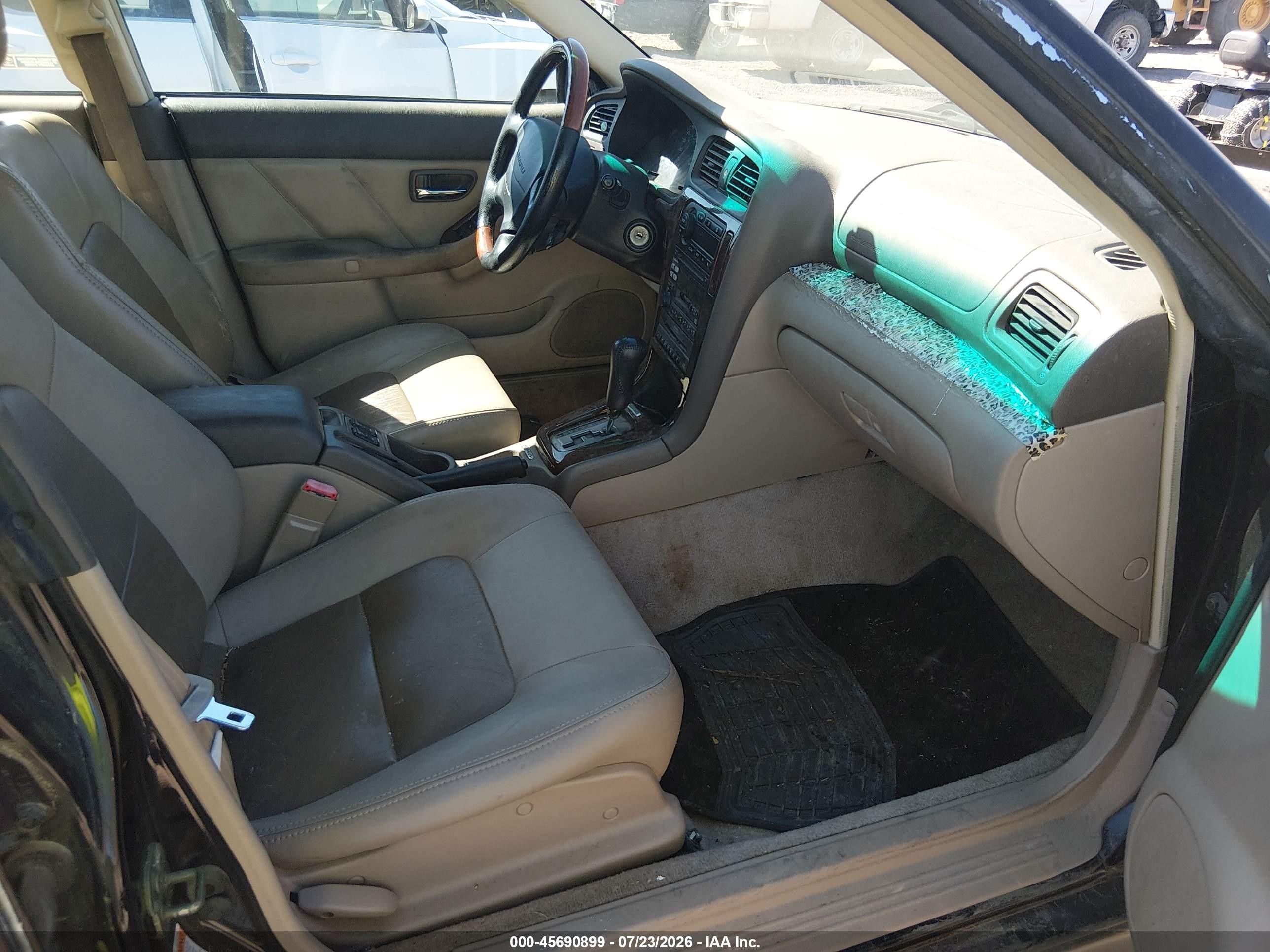 2001 Subaru Outback H6-3.0 Blue vin: 4S3BH806417651936