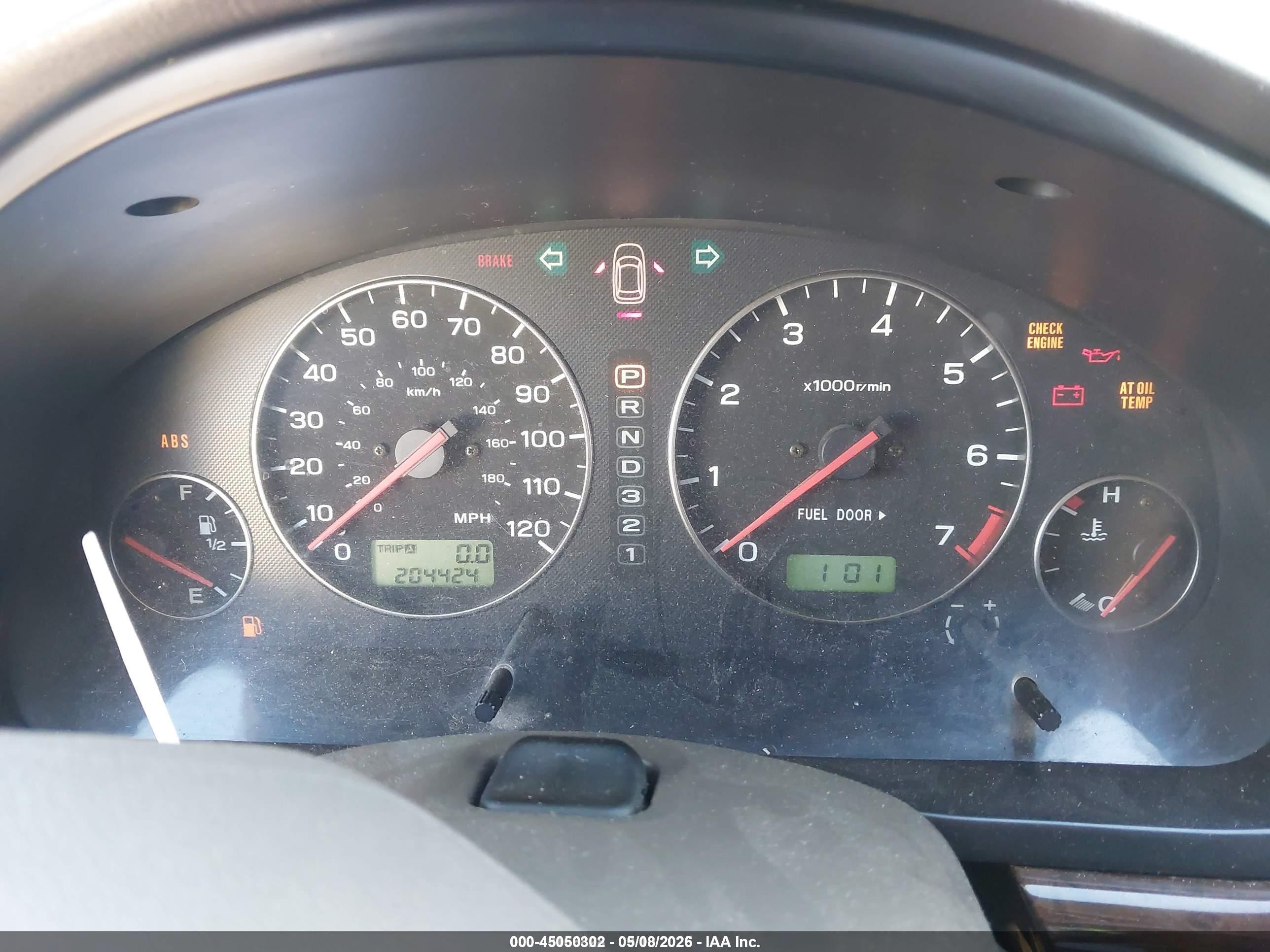 2004 Subaru Outback H6-3.0 L.l. Bean Edition Champagne vin: 4S3BH806447635983