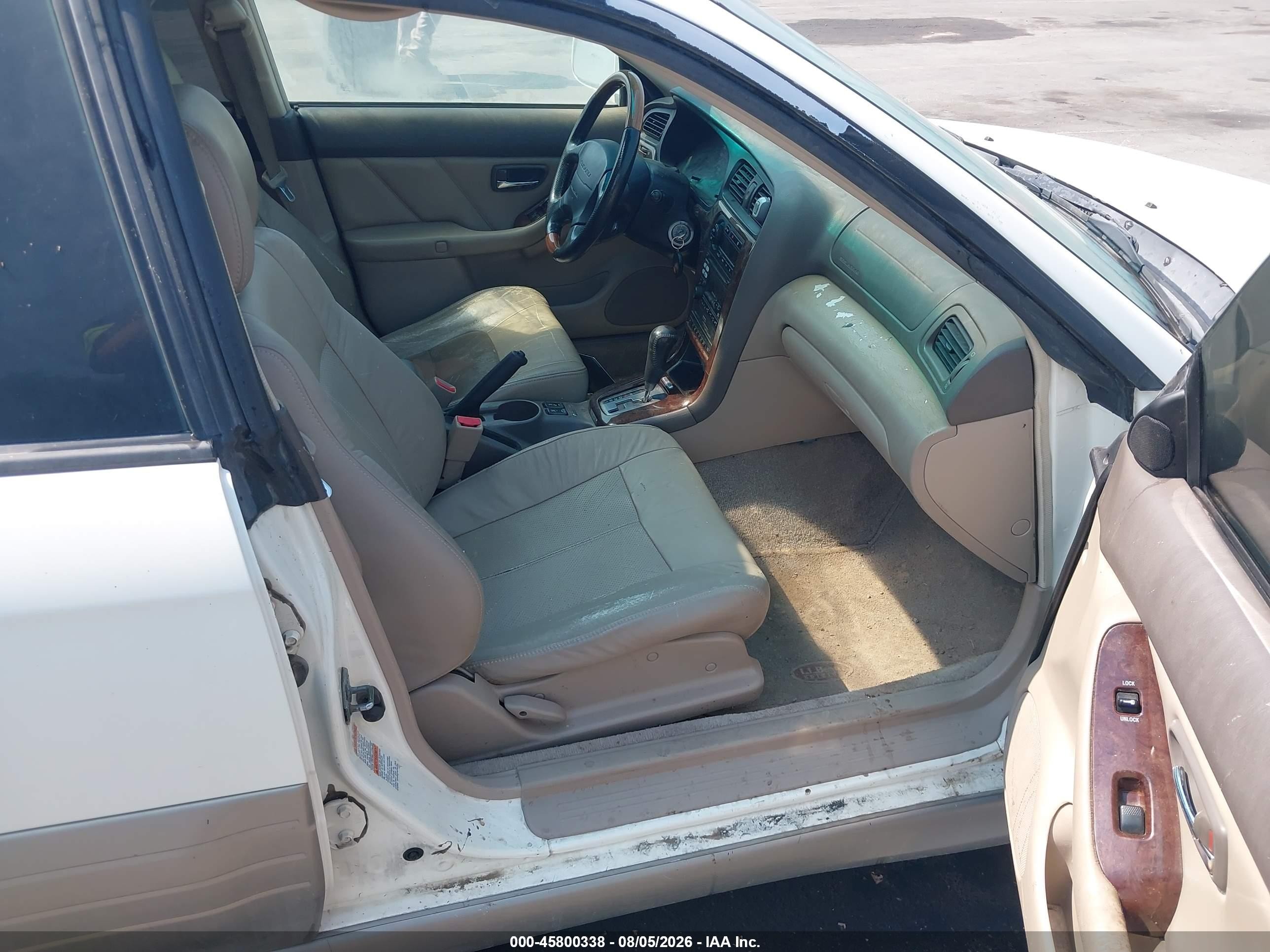 2002 Subaru Outback H6-3.0 L.l. Bean Edition White vin: 4S3BH806727606717