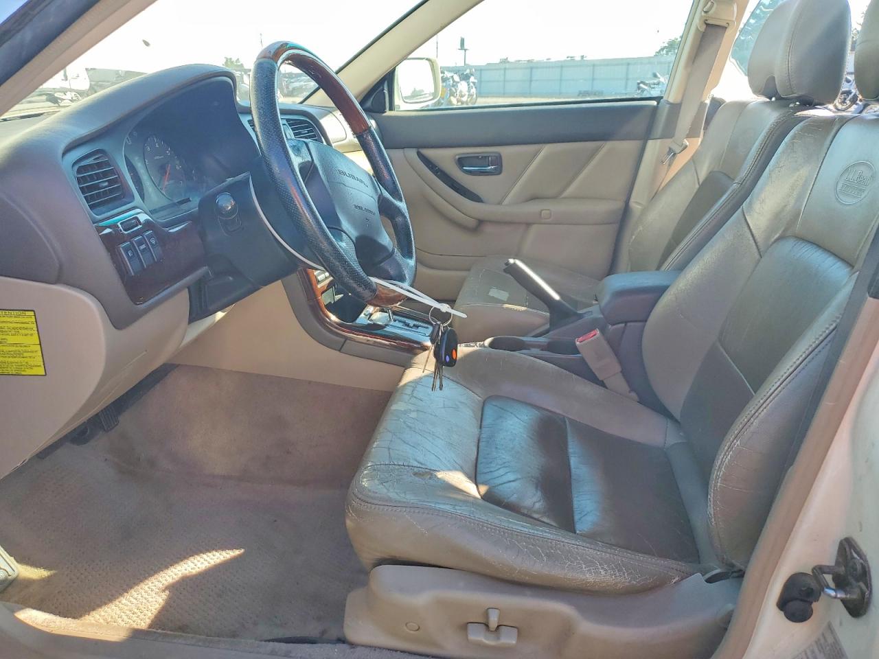 2002 Subaru Legacy Outback H6 3.0 Ll Bean Белый vin: 4S3BH806727607267