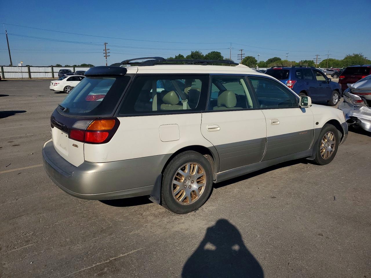 2002 Subaru Legacy Outback H6 3.0 Ll Bean Белый vin: 4S3BH806727607267
