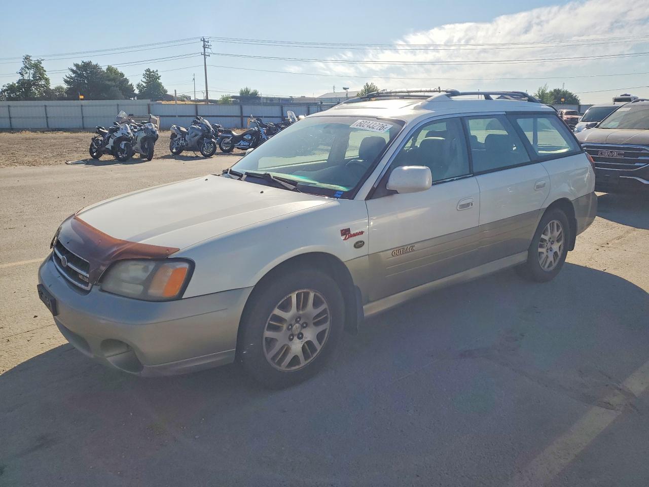 2002 Subaru Legacy Outback H6 3.0 Ll Bean Белый vin: 4S3BH806727607267