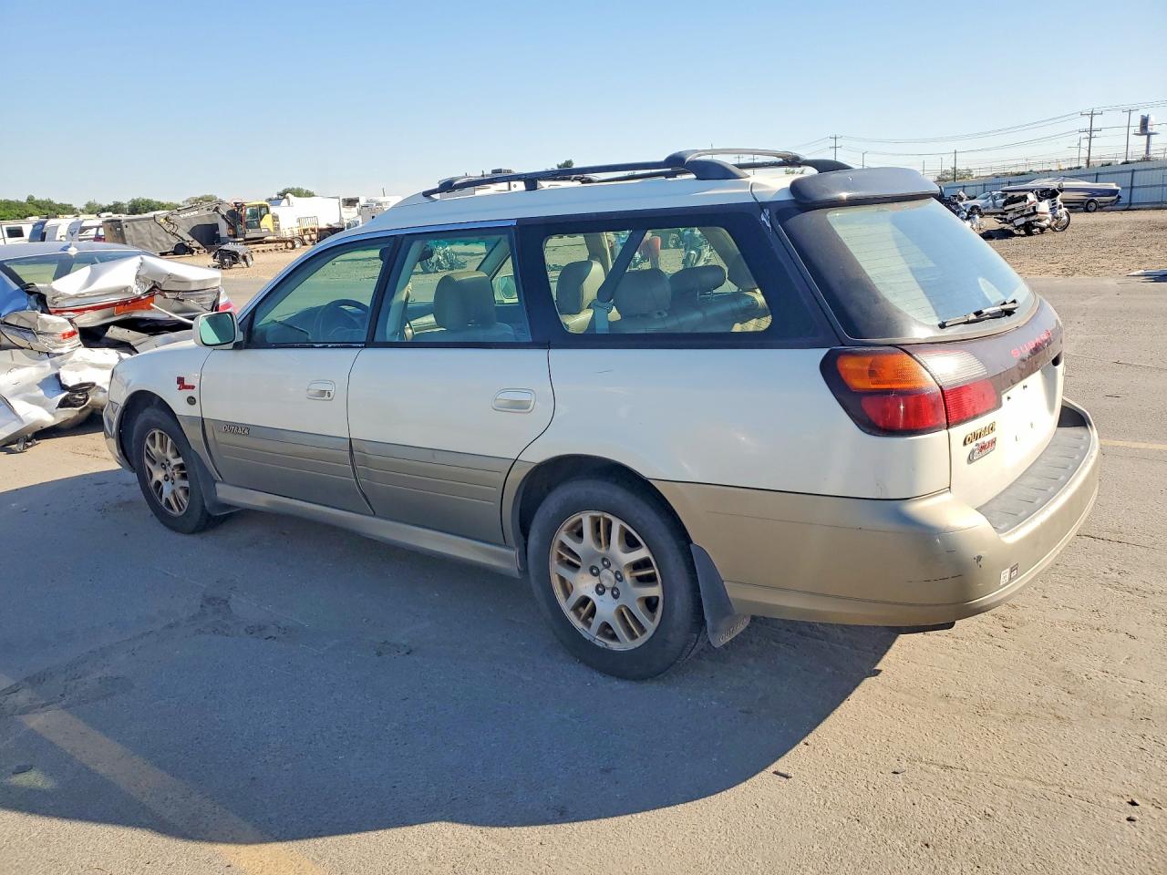 2002 Subaru Legacy Outback H6 3.0 Ll Bean Белый vin: 4S3BH806727607267