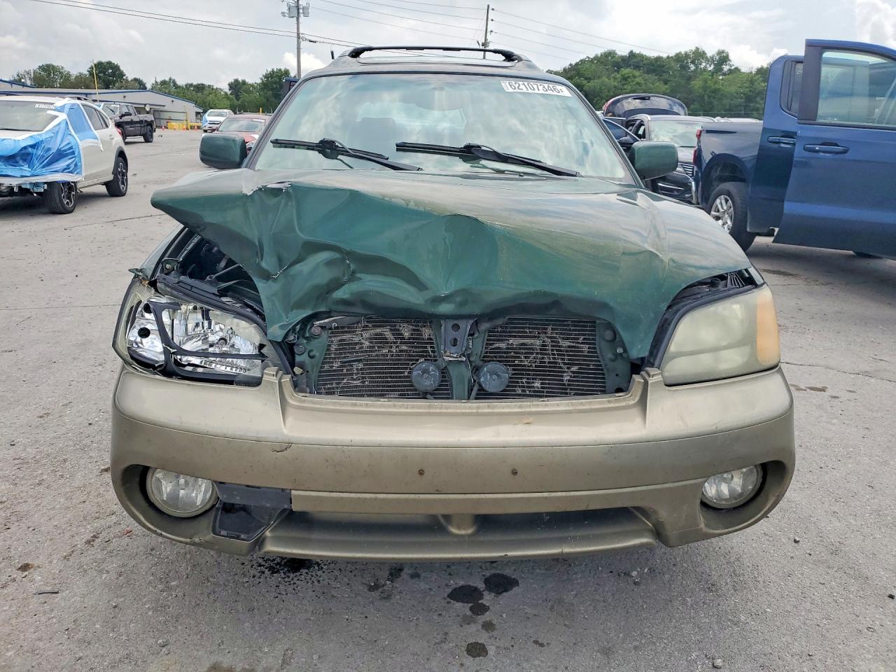 2003 Subaru Legacy Outback H6 3.0 Ll Bean Green vin: 4S3BH806737636558
