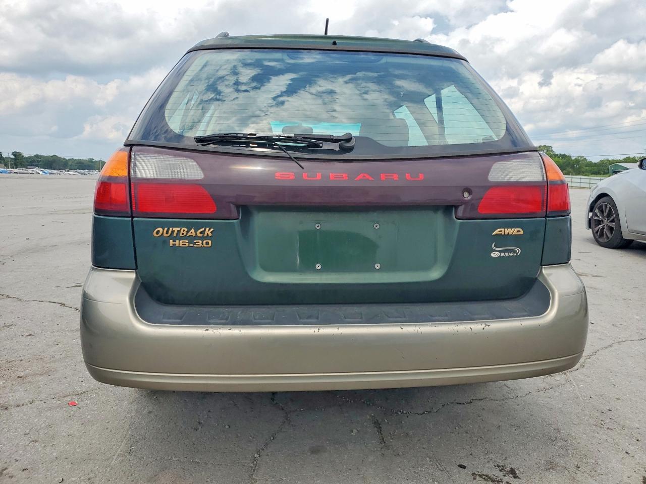 2003 Subaru Legacy Outback H6 3.0 Ll Bean Green vin: 4S3BH806737636558