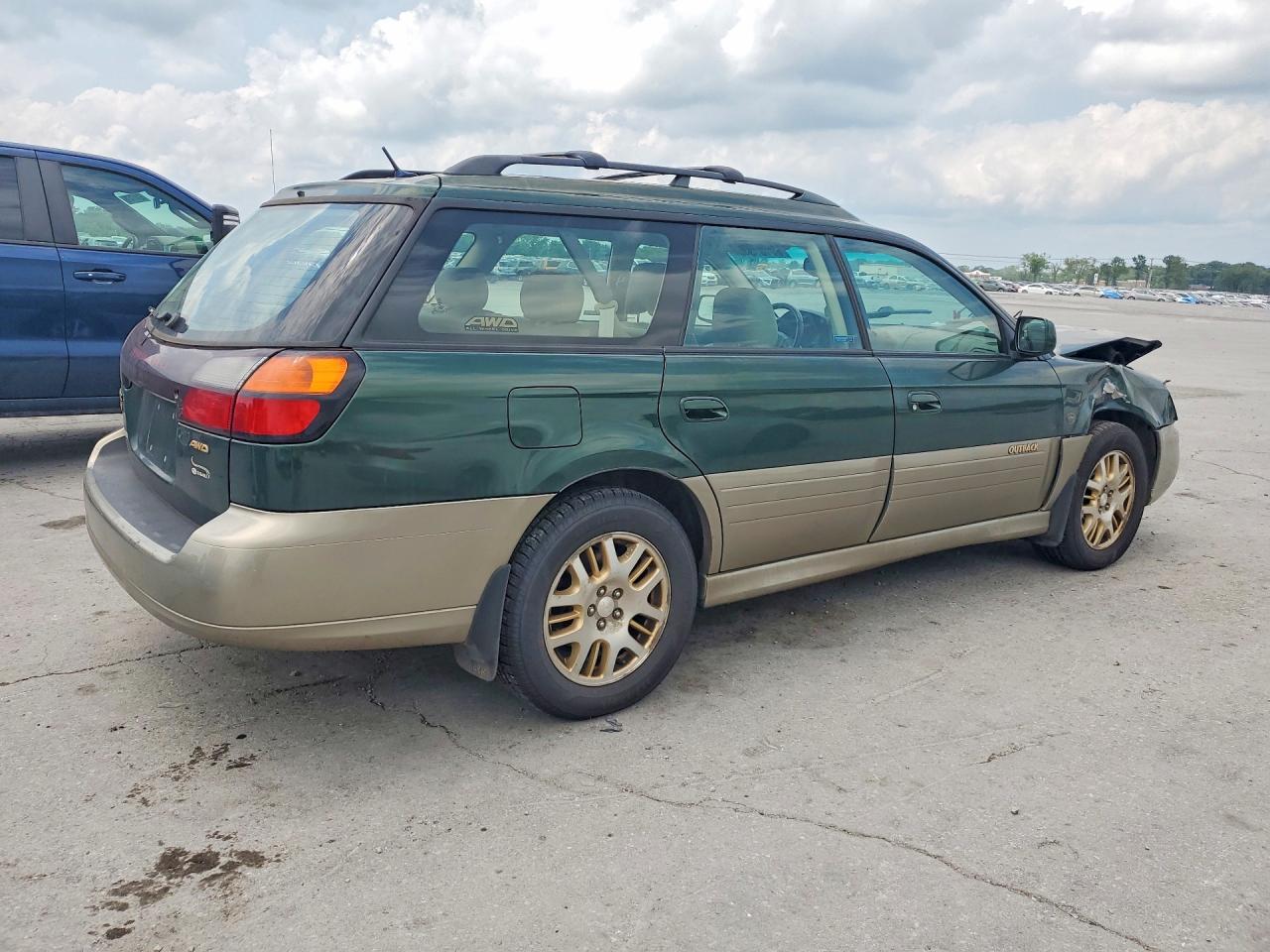 2003 Subaru Legacy Outback H6 3.0 Ll Bean Green vin: 4S3BH806737636558