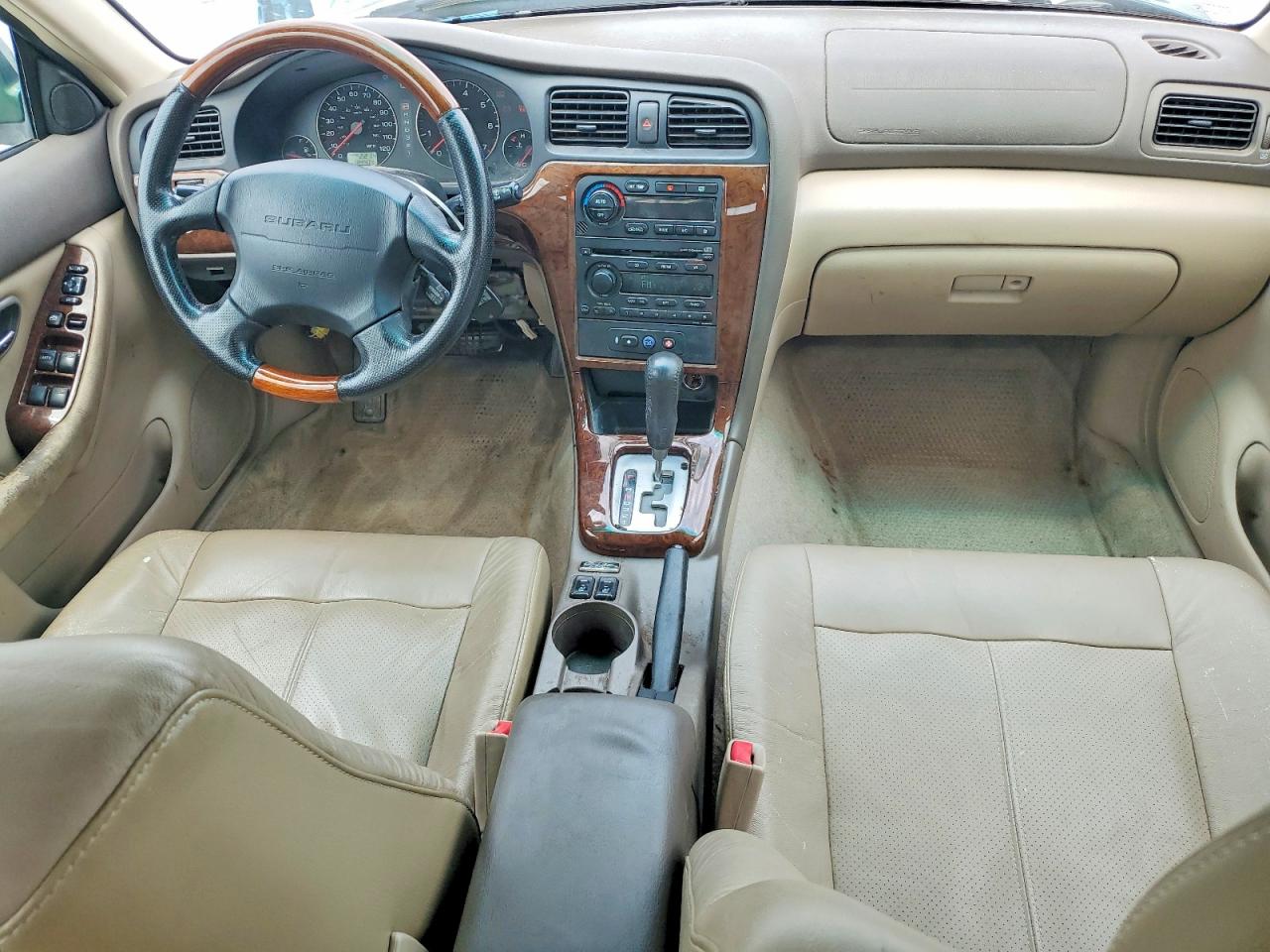 2003 Subaru Legacy Outback H6 3.0 Ll Bean Green vin: 4S3BH806737636558