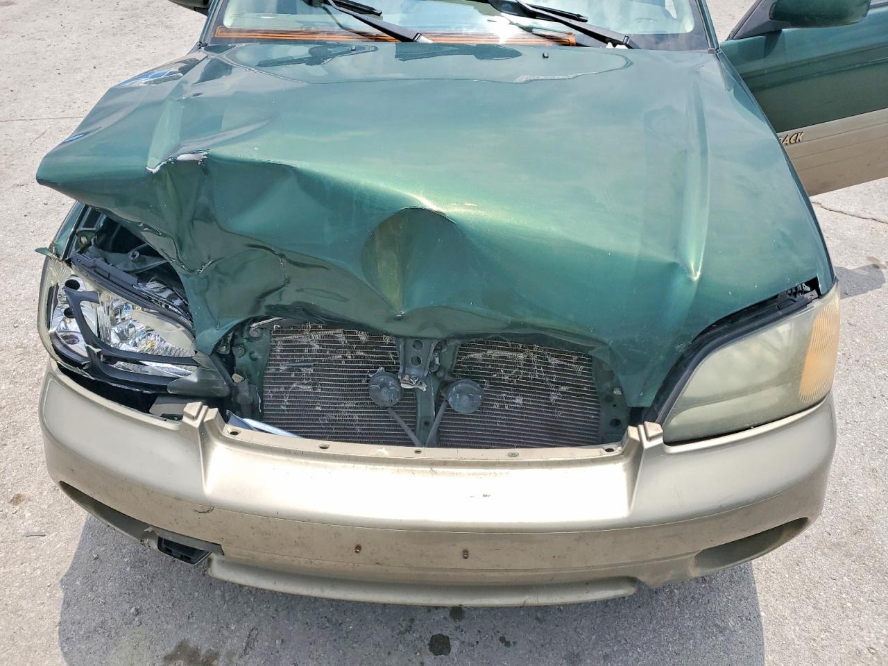 2003 Subaru Legacy Outback H6 3.0 Ll Bean Green vin: 4S3BH806737636558