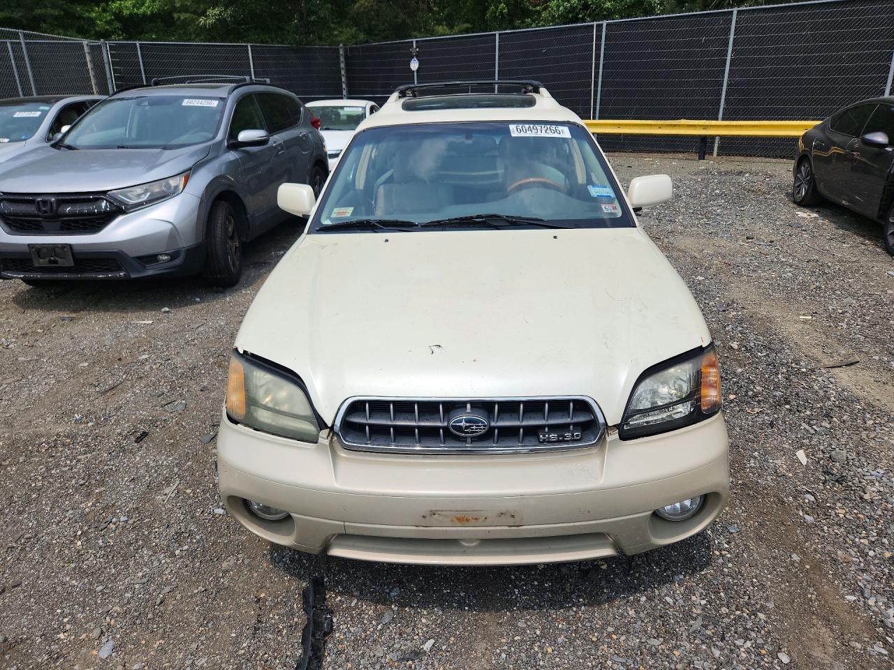 2004 Subaru Legacy Outback H6 3.0 Ll Bean Beige vin: 4S3BH806747607739