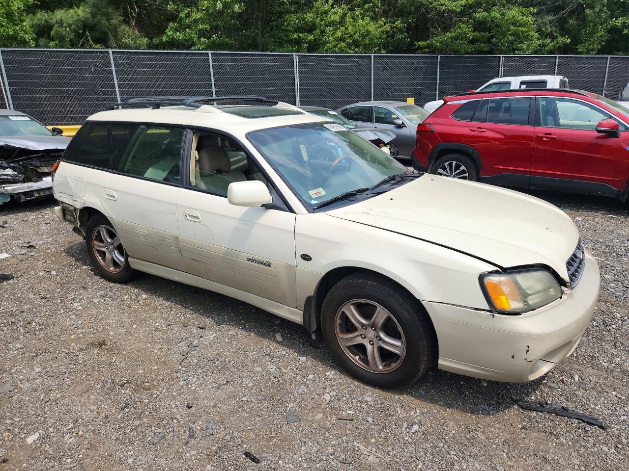 2004 Subaru Legacy Outback H6 3.0 Ll Bean Beige vin: 4S3BH806747607739