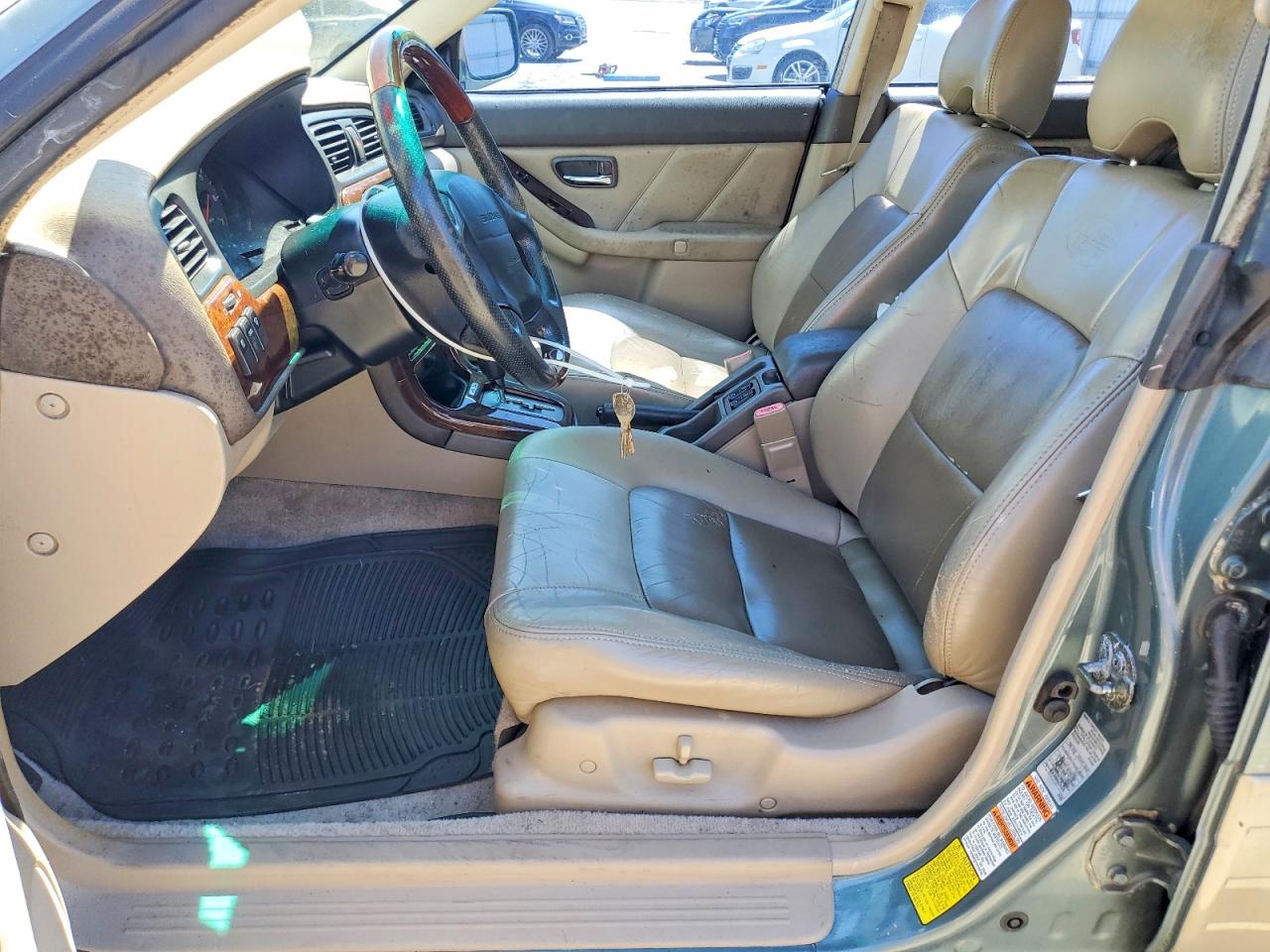 2001 Subaru Legacy Outback H6 3.0 Ll Bean Two Tone vin: 4S3BH806X17644487