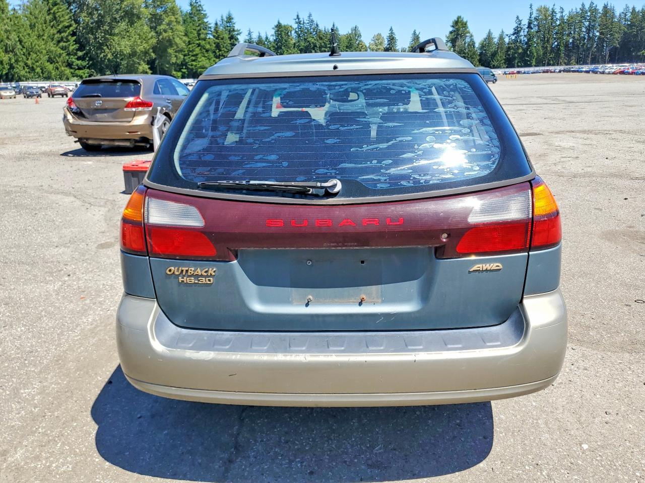 2001 Subaru Legacy Outback H6 3.0 Ll Bean Two Tone vin: 4S3BH806X17644487