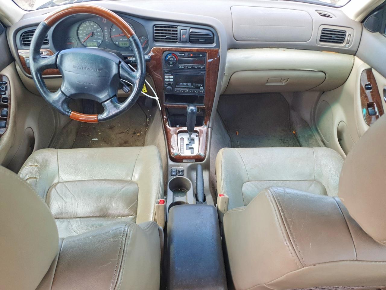 2002 Subaru Legacy Outback H6 3.0 Ll Bean White vin: 4S3BH806X27626900
