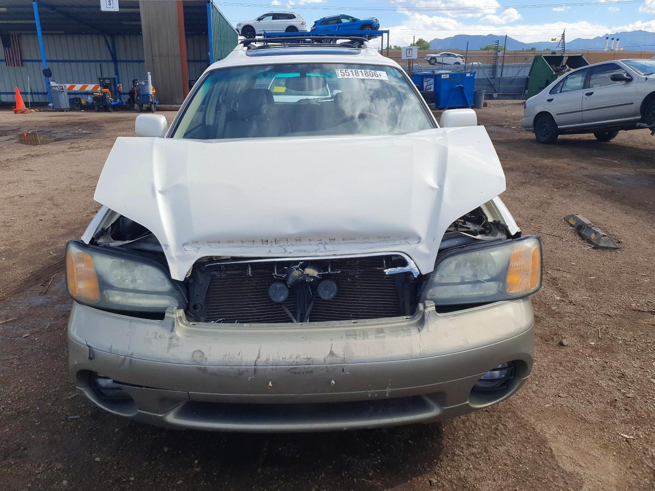 2002 Subaru Legacy Outback H6 3.0 Ll Bean White vin: 4S3BH806X27626900