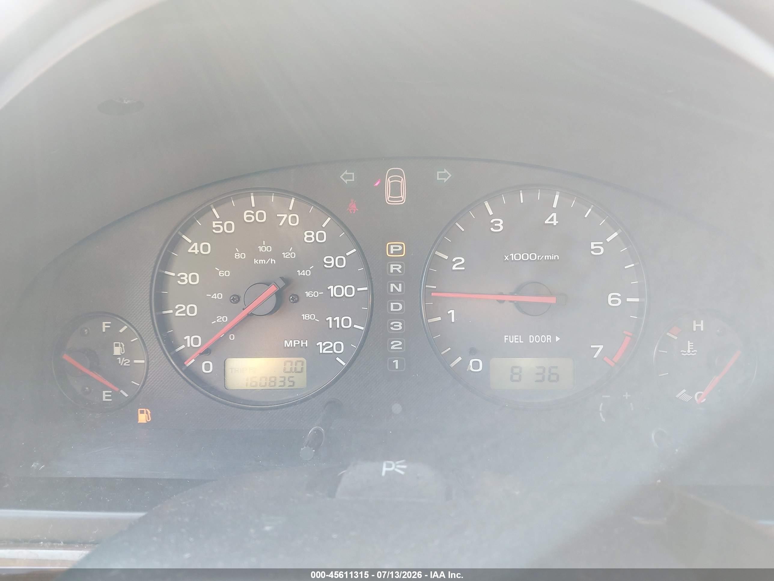 2002 Subaru Outback H6-3.0 L.l. Bean Edition Black vin: 4S3BH806X27659279