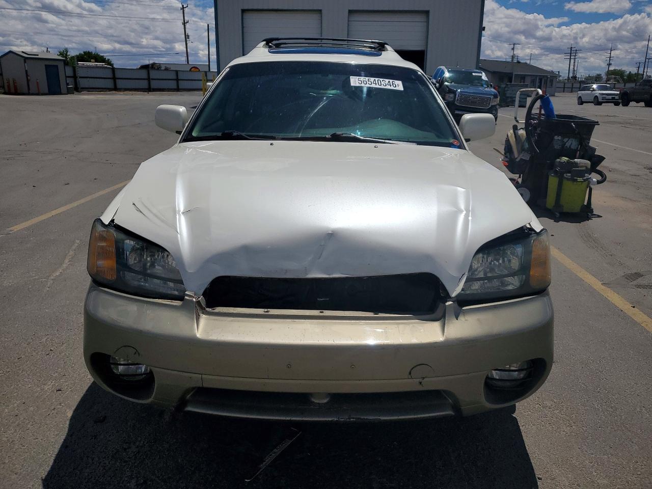 2003 Subaru Legacy Outback H6 3.0 Ll Bean White vin: 4S3BH806X37608947